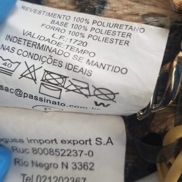 Burgundy ponto sul Twix Faux Leather hooded Jacket coat leopard fur inner Small - Picture 6 of 7